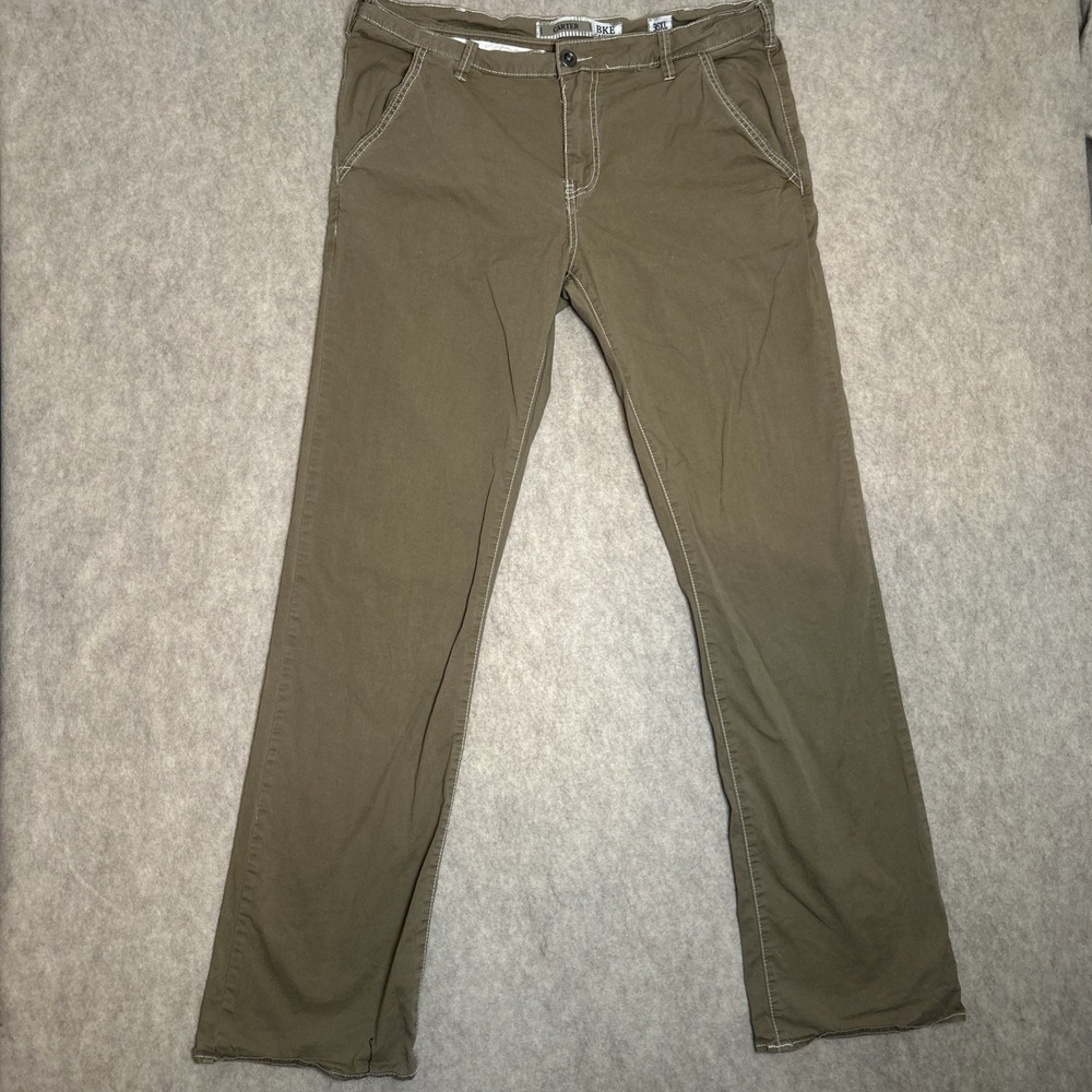 BKE BUCKLE Men's 36 XL Tan Carter Pants 36XL Cotton Spandex Excellent
